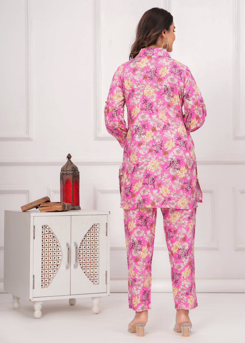 Floral Fusion Co-ord Set