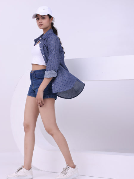 Blue Slate Casual Shirt