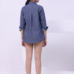 Blue Slate Casual Shirt
