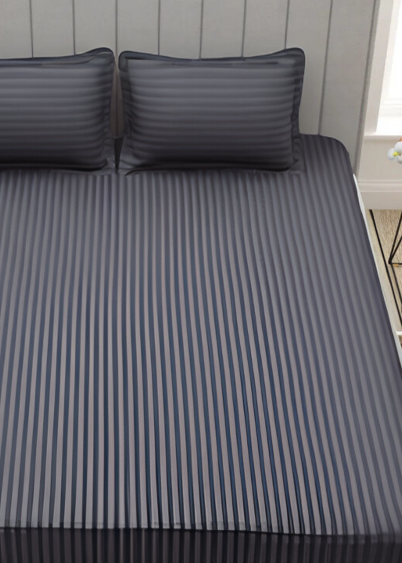 Graphite Striped - Gray Bedsheet