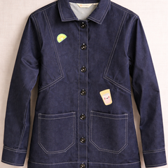 Urban Patchwork Utility Jacket Front
