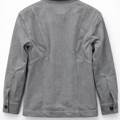 Casual Patchwork Cotton Jacket Back