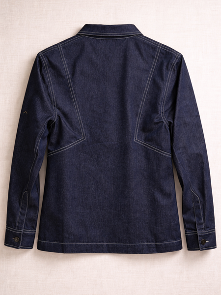 Urban Patchwork Utility Jacket Back