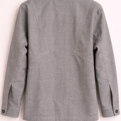 New York Patch Grey Utility Jacket Back
