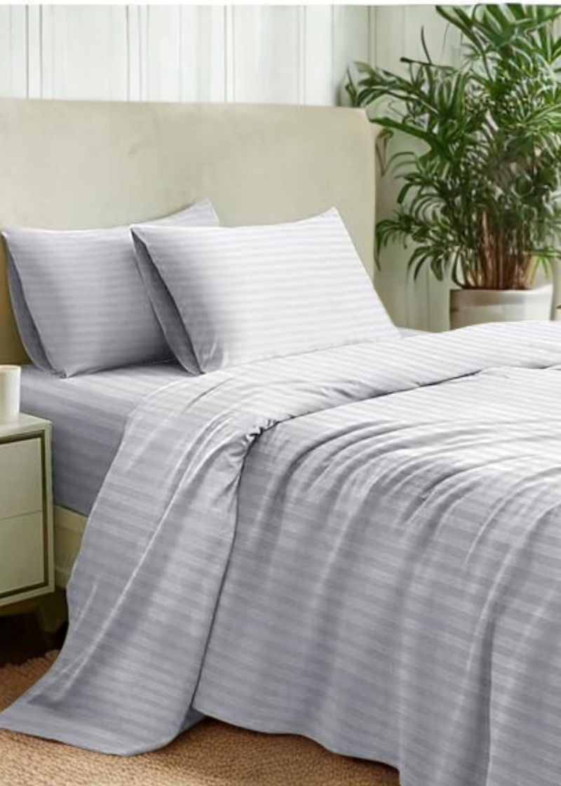 White Sateen Bedsheet