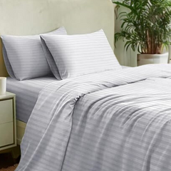 White Sateen Bedsheet