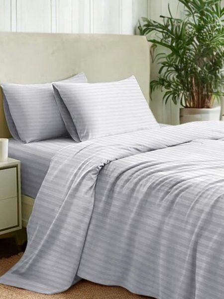 White Sateen Bedsheet