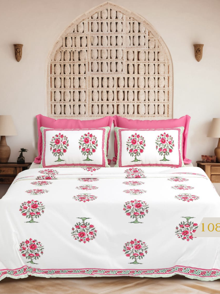 Rosette Garden Bedsheet
