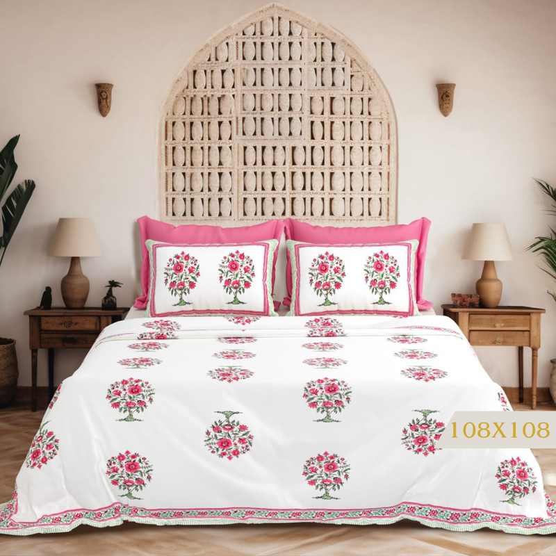 Rosette Garden Bedsheet