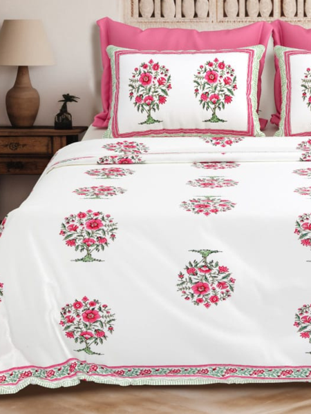 Rosette Garden Bedsheet