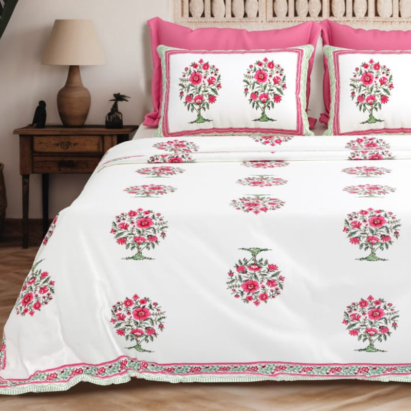 Rosette Garden Bedsheet
