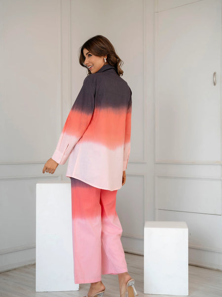 Cotton Candy Ombre Co-ord Set