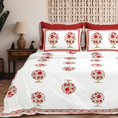Rosette Garden Bedsheet