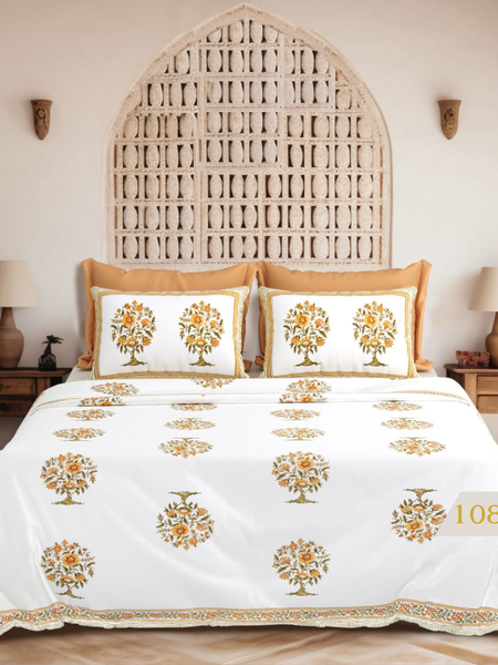 Rosette Garden Bedsheet