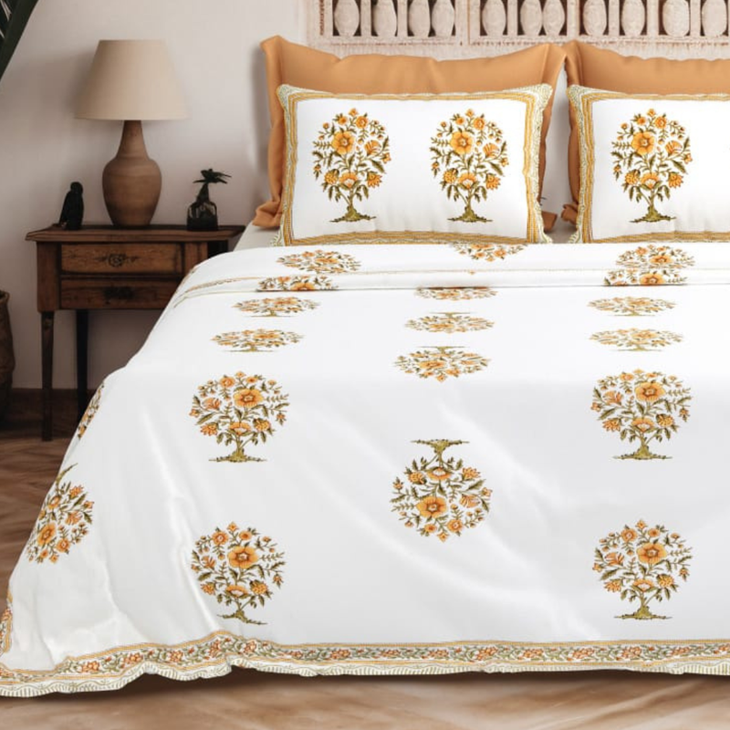 Rosette Garden Bedsheet