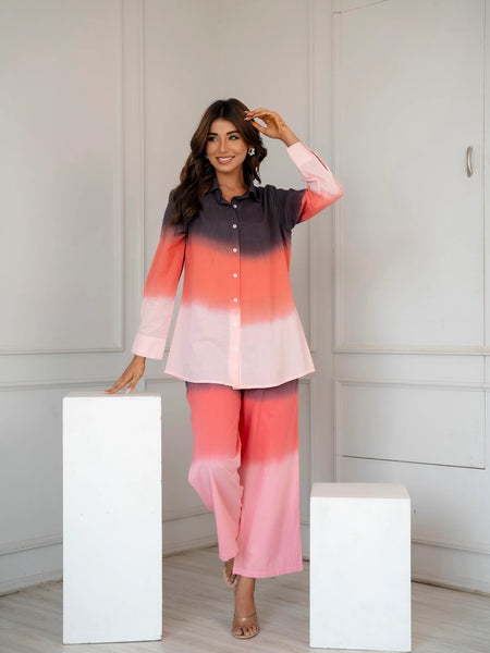 Cotton Candy Ombre Co-ord Set