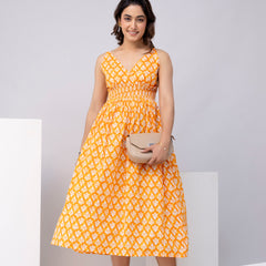 Marigold Bloom Classic Strappy