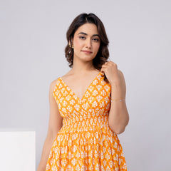 Marigold Bloom Classic Strappy