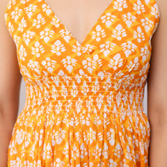 Marigold Bloom Classic Strappy