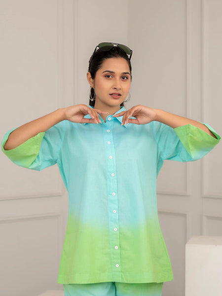 Blush Wave Ombre Co-ord Set