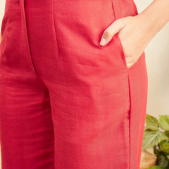 Red Serenity Ombre Co-ord Set