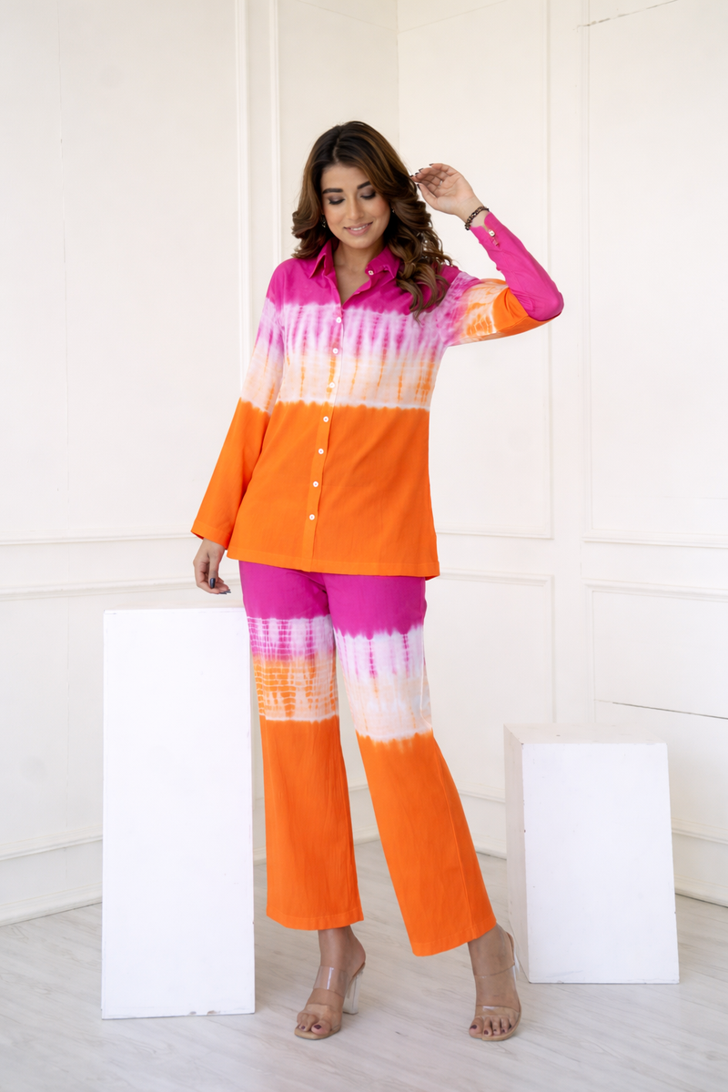 Pink Serenity Ombre Co-ord Set