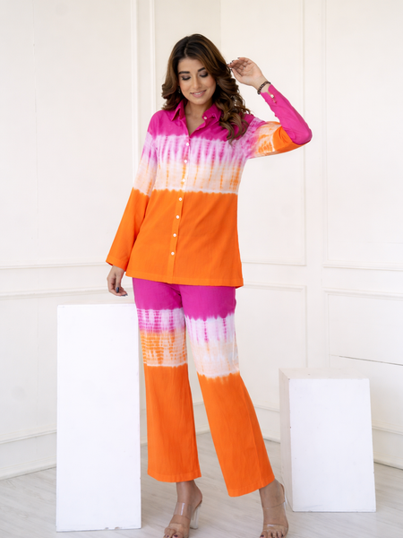 Pink Serenity Ombre Co-ord Set