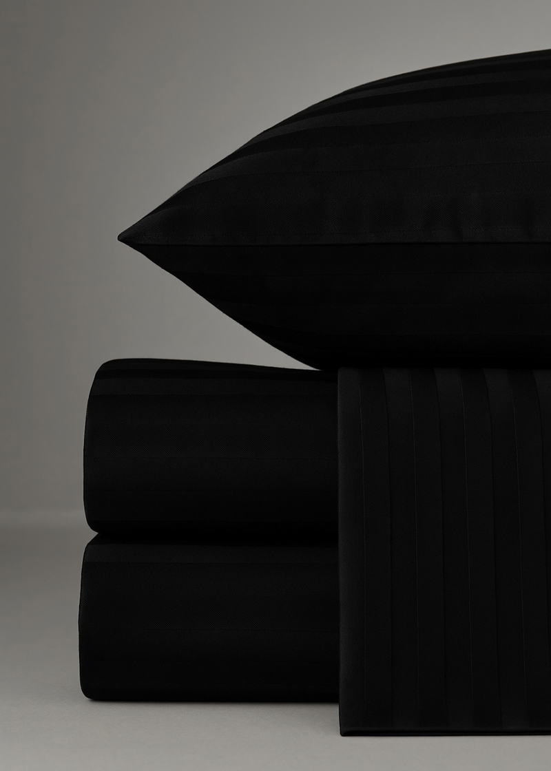 Blackout Bliss - Black Bedsheet