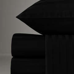 Blackout Bliss - Black Bedsheet