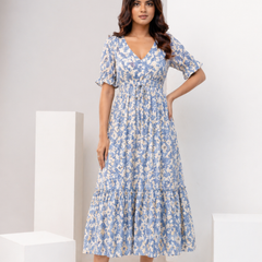 summer breeze midi dress