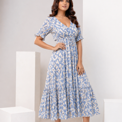 summer breeze midi dress