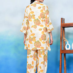 Floral Serenity Kurta Co-ord Set