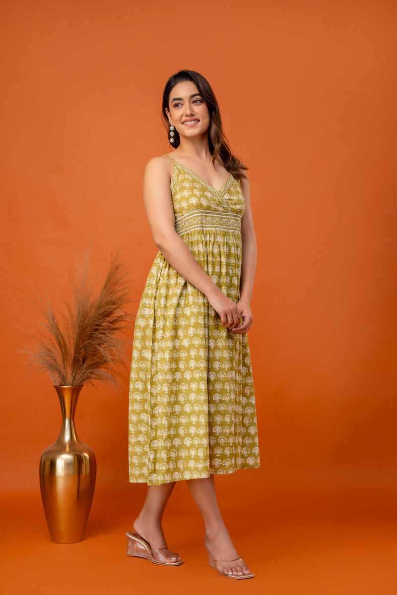 Olive Aura Classic Strappy
