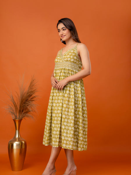 Olive Aura Classic Strappy