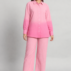 Blush Glow Ombre Co-ord Set