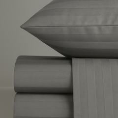 Graphite Striped - Gray Bedsheet