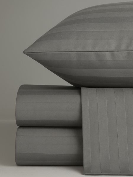 Graphite Striped - Gray Bedsheet