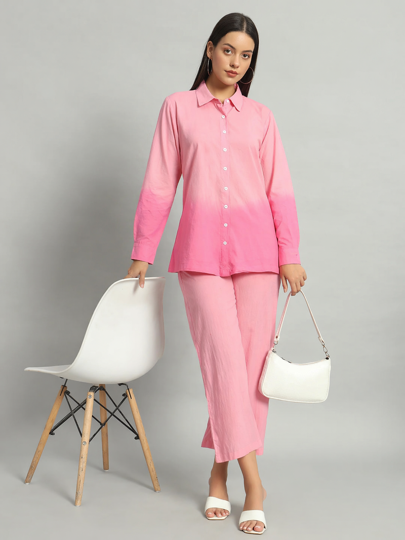 Blush Glow Ombre Co-ord Set
