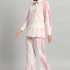 Shibori Pink Ombre Co-ord Set