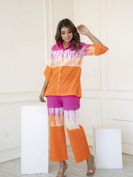 Pink Serenity Ombre Co-ord Set