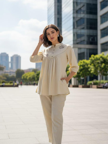 Blossom Breeze Peplum Top
