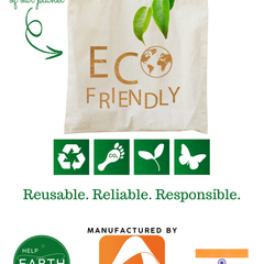EcoEase Cotton Everyday Tote Bag