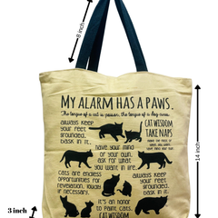 EcoCarry Cotton Utility Tote Bag
