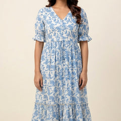 summer breeze midi dress